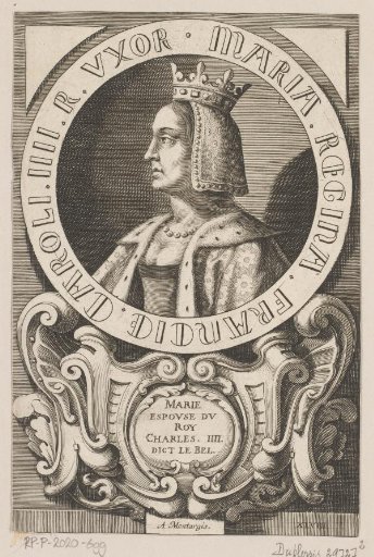 Portrait of Maria of Luxembourg