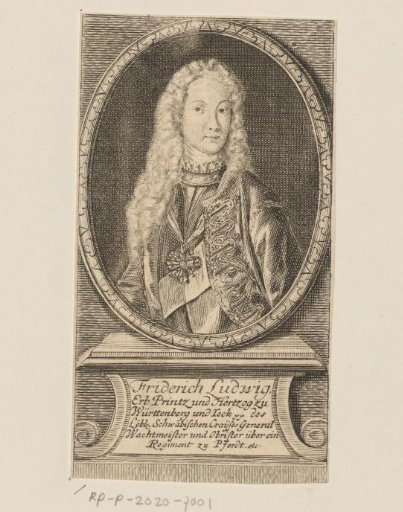 Portrait of Frederick Louis of Württemberg