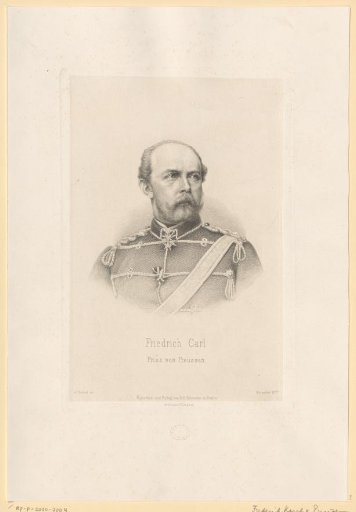 Portrait of Frederick Charles of Prussia