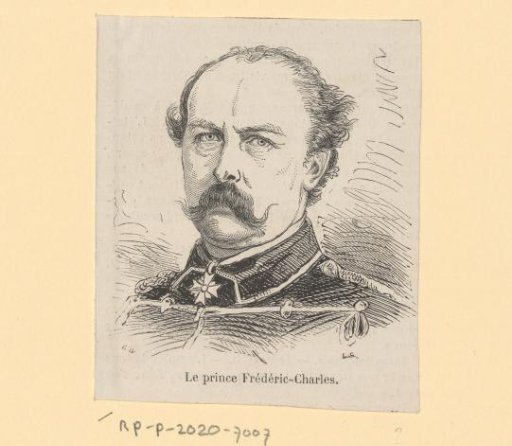 Portrait of Frederick Charles of Prussia