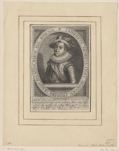 Portrait of Frederick Henry of the Palatinate