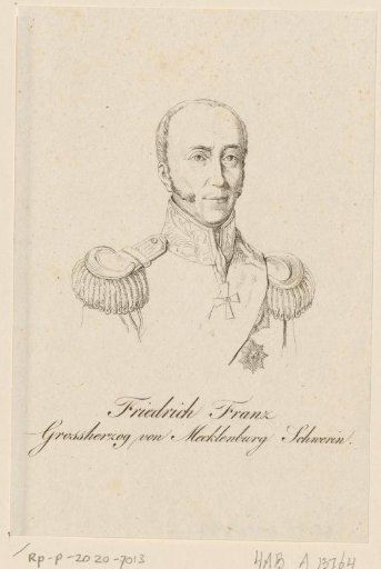 Portrait of Frederick Francis I of Mecklenburg-Schwerin
