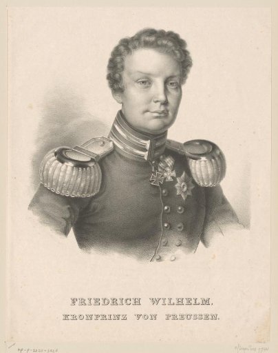 Portrait of Frederick William IV of Prussia as crown prince