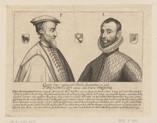 Double portrait of Hieronymus and Marquard Freher