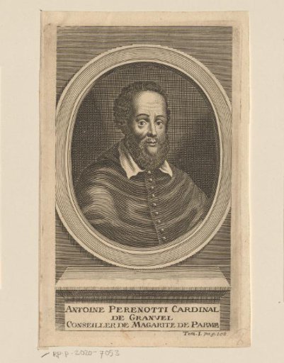 Portrait of Antoine Perrenot de Granvelle