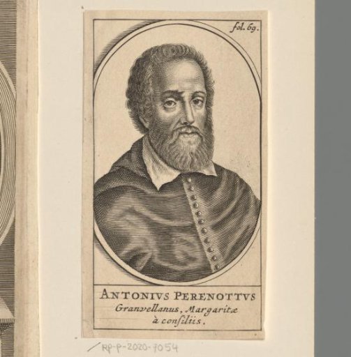 Portrait of Antoine Perrenot de Granvelle