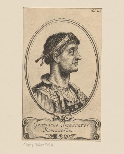 Portrait of Gratian, Emperor of the Roman Empire