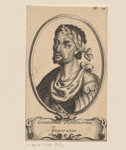 Portrait of Gratian, Emperor of the Roman Empire