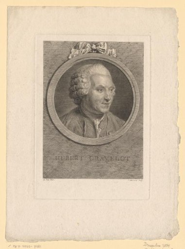 Portrait of Hubert François Gravelot
