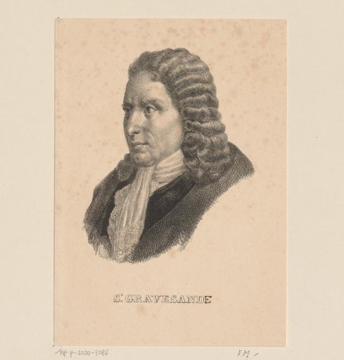 Portrait of Cornelius 's-Gravesande