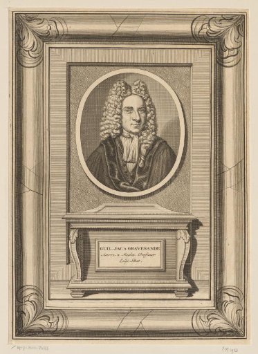 Portrait of Willem Jacob 's Gravesande
