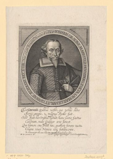 Portrait of Johann Gravius