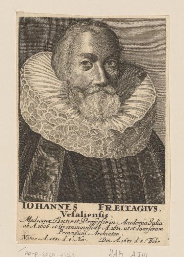 Portrait of Johann Freitag