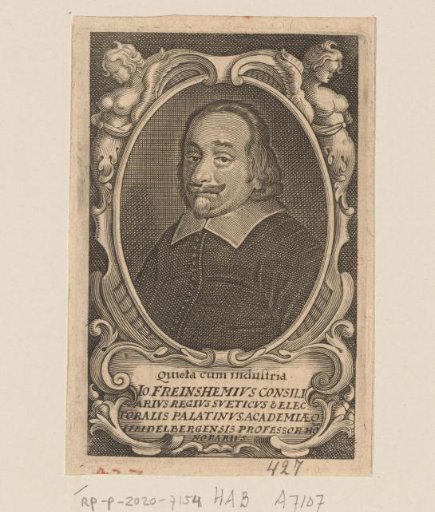 Portrait of Johann Freinsheim