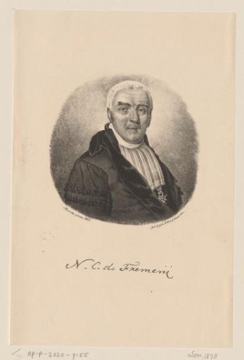 Portrait of Nicolaas Cornelis de Fremery