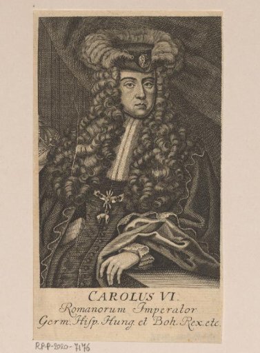 Portrait of Emperor Charles VI