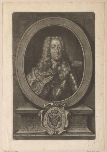 Portrait of Emperor Charles VI