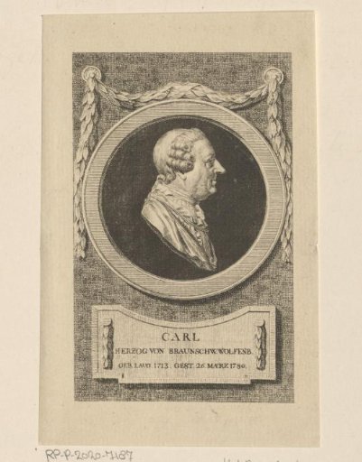 Portrait of Charles I of Brunswick-Wolfenbüttel