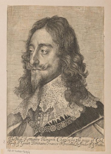 Portrait of Charles I, King of England