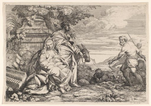 Rest on the Flight into Egypt