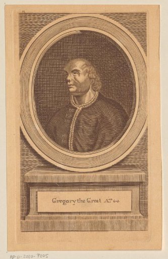 Portrait of Pope Gregory I