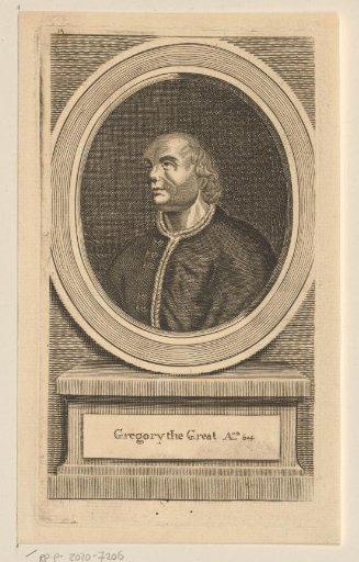 Portrait of Pope Gregory I