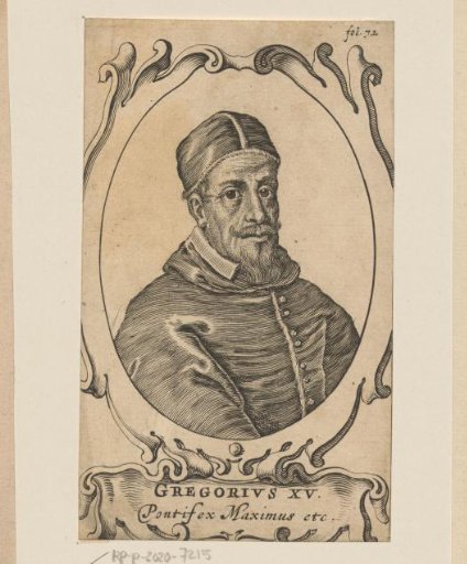 Portrait of Pope Gregory XV