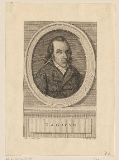 Portrait of Egbert Johan van Greve