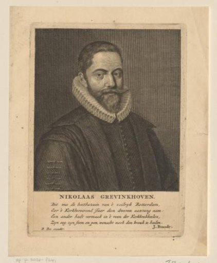 Portrait of Nicolaas Grevinchoven
