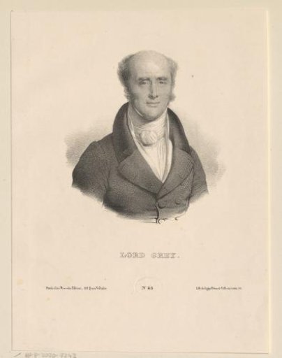Portrait of Charles Grey