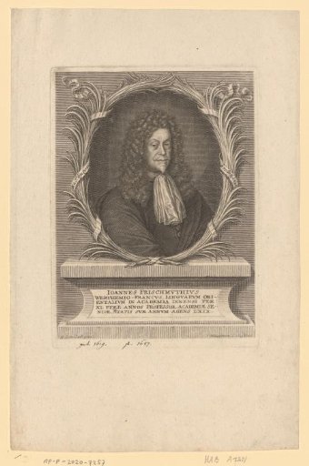 Portrait of Johann Frischmuth at the age of 69
