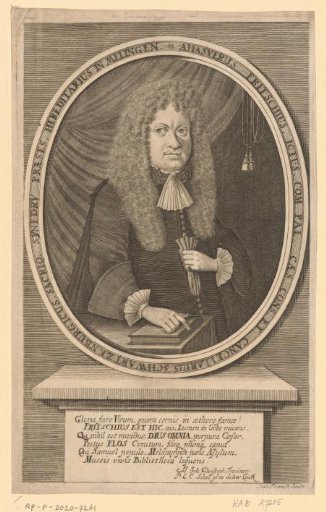 Portrait of Ahasver Fritsch