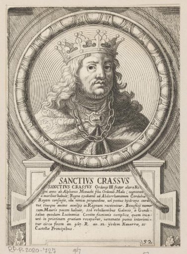 Portrait of Sancho I, King of León