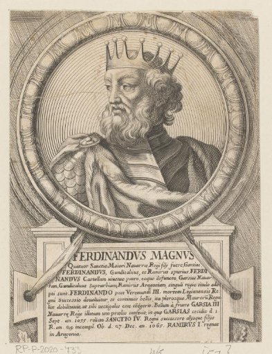 Portrait of Ferdinand I of León
