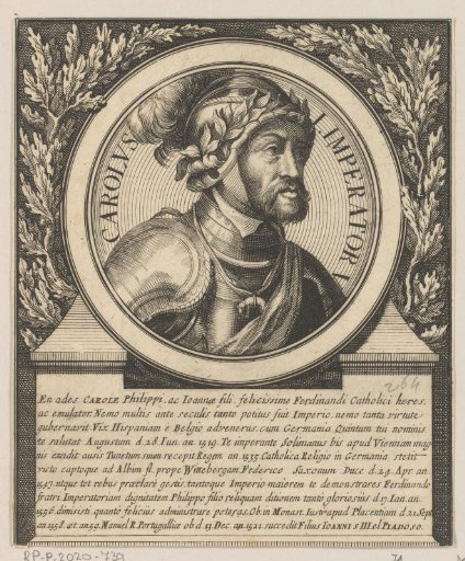 Portrait of Emperor Charles V
