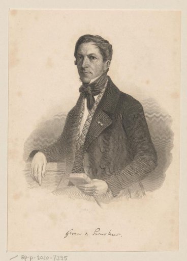 Portrait of Guillaume Groen van Prinsterer