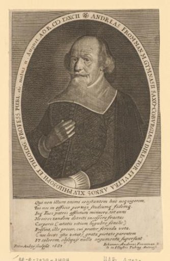 Portrait of Andreas Frommann