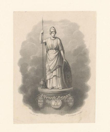 Minerva with the Coat of Arms of Amsterdam