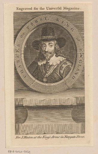 Portrait of Charles I, King of England