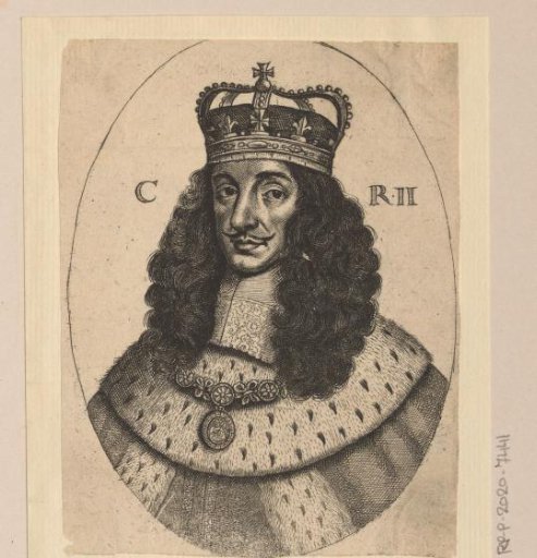 Portrait of Charles II, King of England