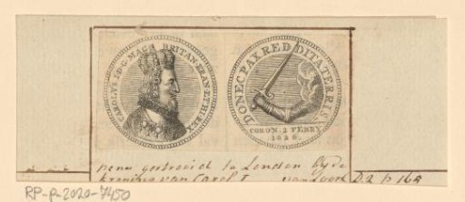 Medal with the portrait of Charles I, King of England