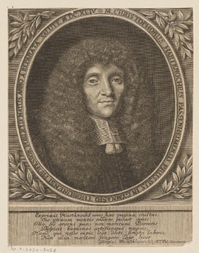 Portrait of Christoph Hartknoch