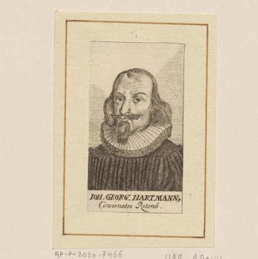 Portrait of Johann Georg I Hartmann