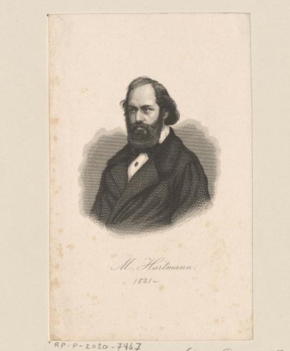 Portrait of Moritz Hartmann