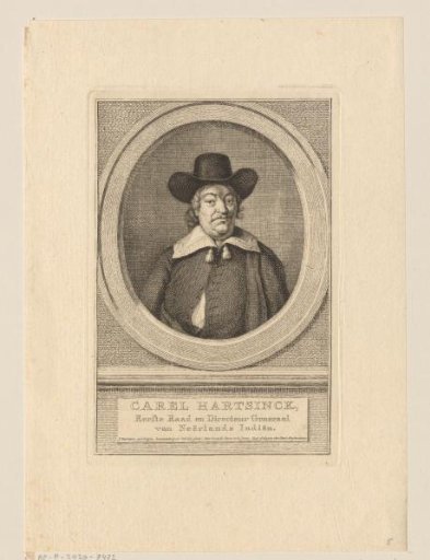 Portrait of Willem Carel Hartsinck