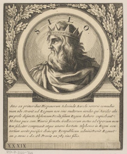 Portrait of Silo, King of Asturias
