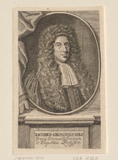 Portrait of Jacob Gronovius