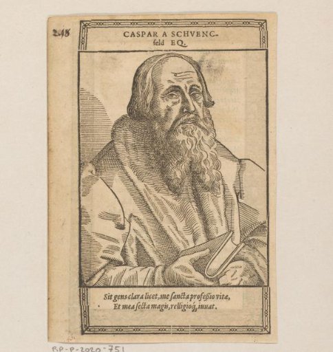 Portrait of Kaspar von Schwenkfeld