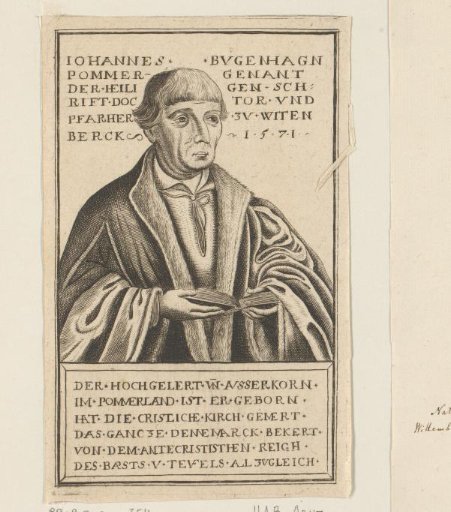 Portrait of Johannes Bugenhagen