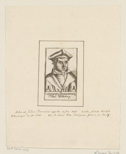 Portrait of Johannes Bugenhagen